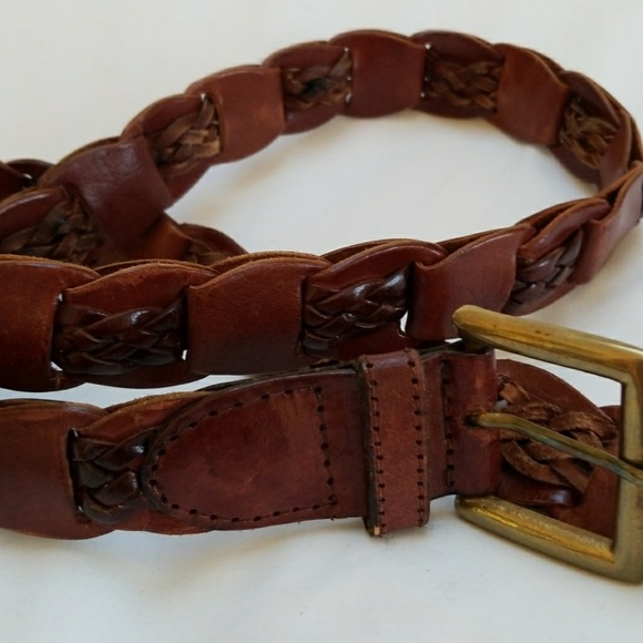 Genuine leather belt